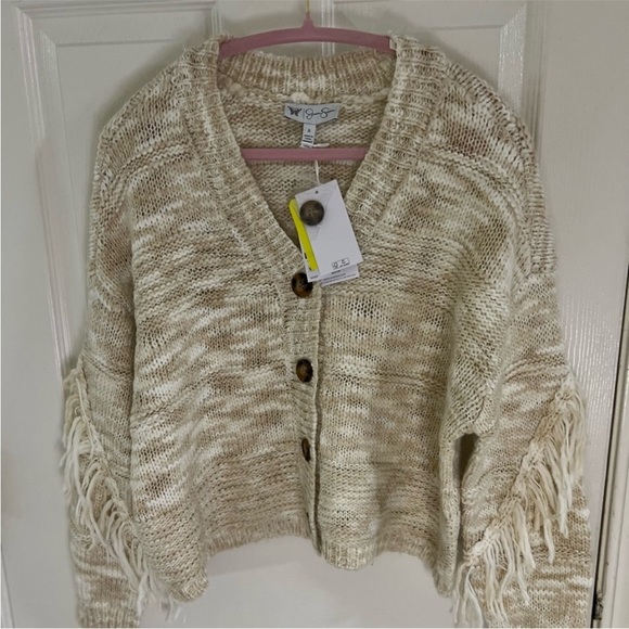 Jessica Simpson knit Fringe Sweater - Picture 8 of 9